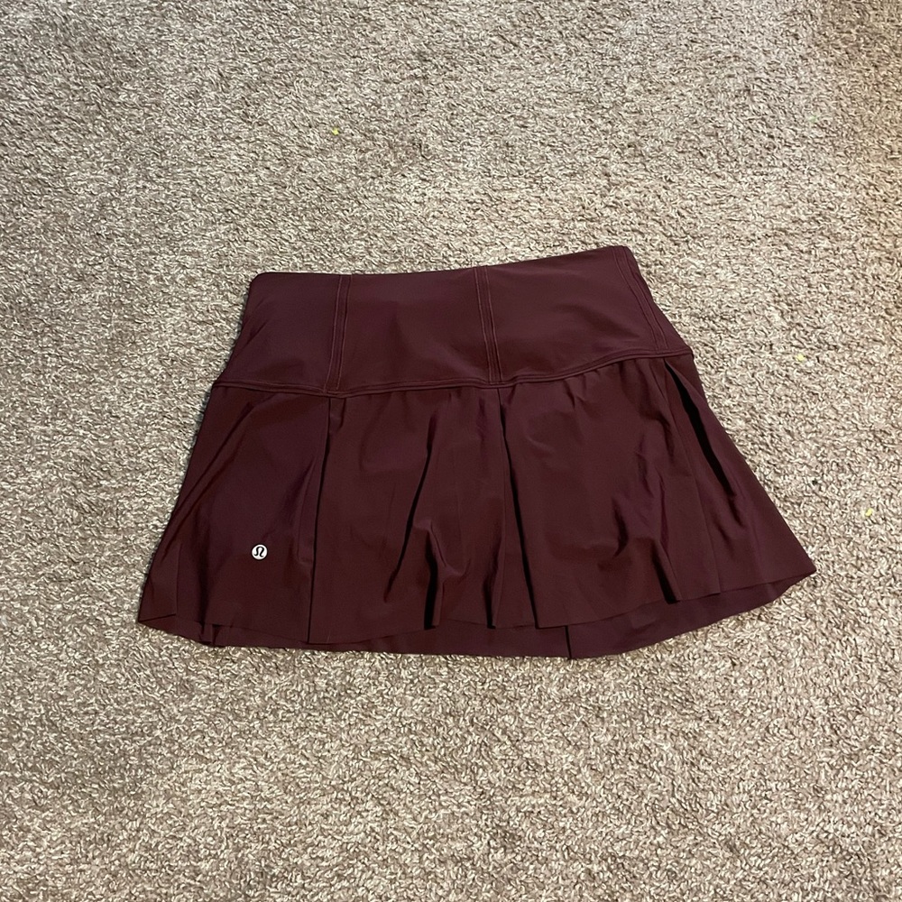 lululemon athletica Burgundy Skirt